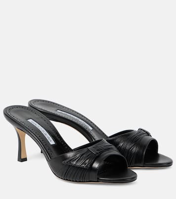 Mules Ebakmu 70 in pelle | Manolo Blahnik