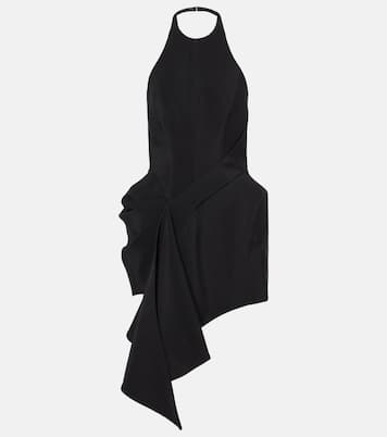 Asymmetric draped minidress | Mugler