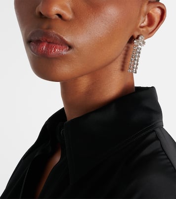 Orecchini con cristalli | Jil Sander