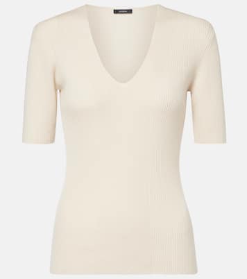 Top in maglia di lana a coste | Joseph