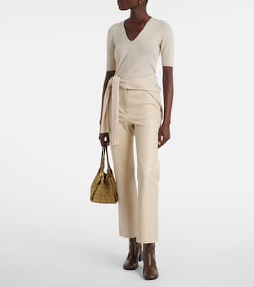 Top in maglia di lana a coste | Joseph