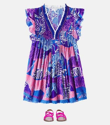 Abito Sasha con volant | Poupette St Barth Kids