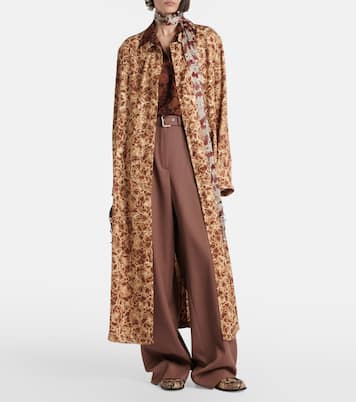 Cappotto con stampa leopardata | Dries Van Noten