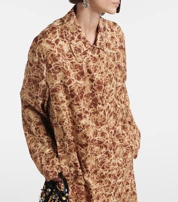 Cappotto con stampa leopardata | Dries Van Noten