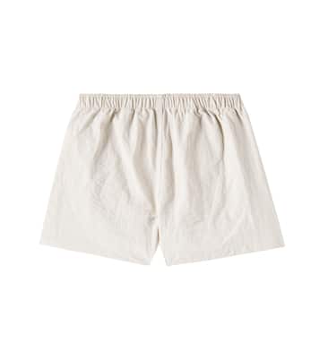 Shorts color-block con logo | Tinycottons