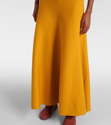Robe longue Flaminius en laine | Gabriela Hearst
