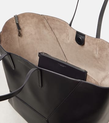 Tote BC Duo Large aus Leder | Brunello Cucinelli