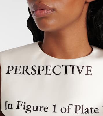 Printed duchesse top | JW Anderson
