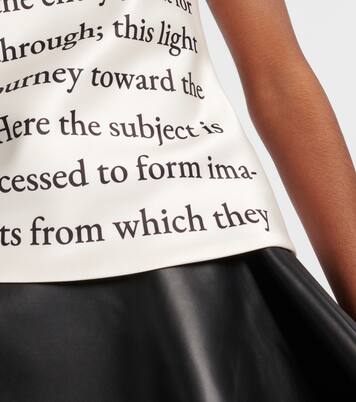 Printed duchesse top | JW Anderson
