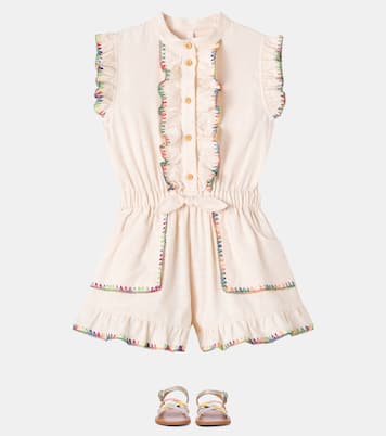 Playsuit Lucky aus Baumwolle | Zimmermann Kids