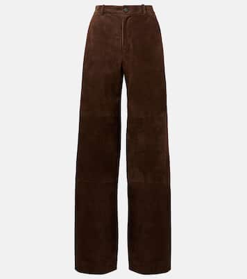 Pantalones rectos de piel | Vince