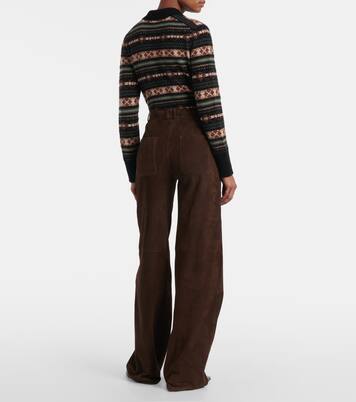 Pantalones rectos de piel | Vince