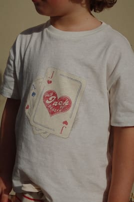 T-Shirt Jack aus Baumwolle und Leinen | Konges Sløjd