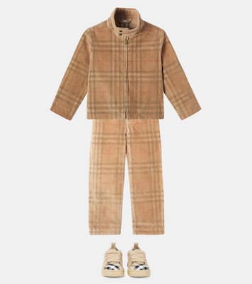 Hose Burberry Check aus Baumwoll-Cord | Burberry Kids