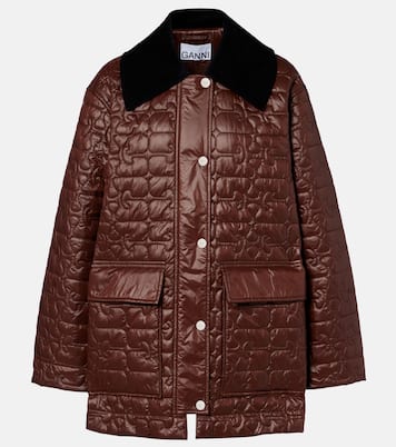 Technical quilted jacket | Ganni
