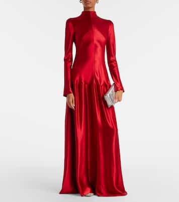 Mila satin maxi dress | Fforme