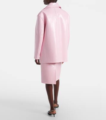 Giacca in vernice | Gucci