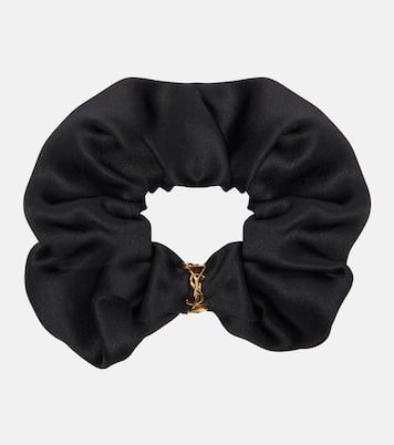 Cassandre silk satin scrunchie | Saint Laurent