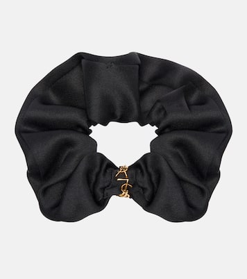 Cassandre silk satin scrunchie | Saint Laurent