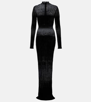 Semi-sheer gown | Mugler