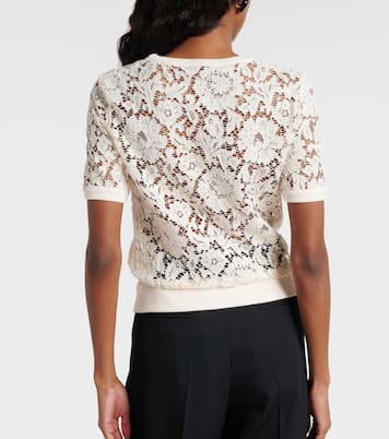 Mossi lace top | Valentino