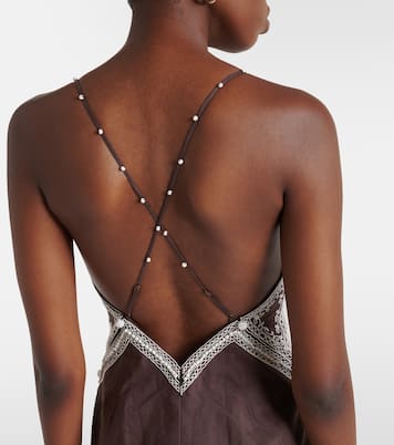 x Laurence Leenaert Leandra ramie maxi dress | Alémais