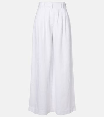 Parker linen wide-leg trousers | Posse