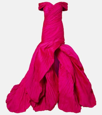 Off-shoulder bustier gown | Marmar Halim