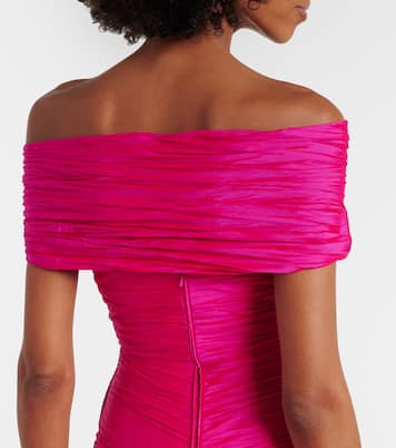 Off-shoulder bustier gown | Marmar Halim