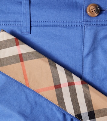 Burberry Check棉质短裤 | Burberry Kids