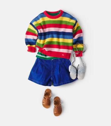 Short plissé Tulip en denim | The New Society