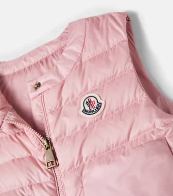 Latife ruffled down vest | Moncler Enfant