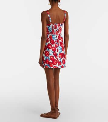 Printed linen minidress | Farm Rio