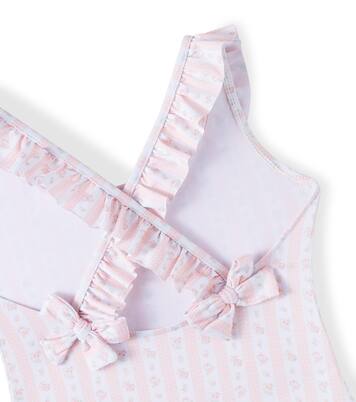 Opal floral ruffled swimsuit | La Coqueta