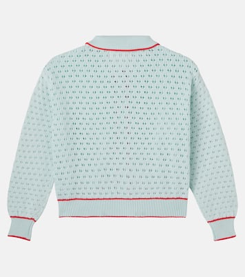 Pointelle cotton cardigan | Bobo Choses