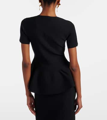 Top adornado con peplum | Roland Mouret