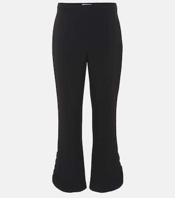 Cropped-Hose aus Crêpe | Prada