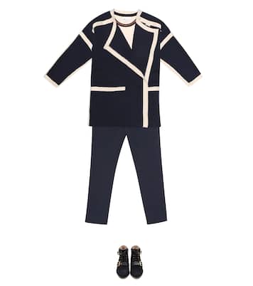 Cotton-blend pants | Chloé Kids