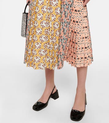 Bedrucktes Hemdblusenkleid | Prada
