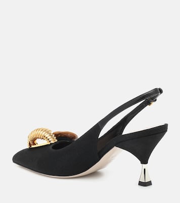 Verzierte Slingback-Pumps | Miu Miu