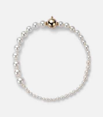 Pulsera Petite Peggy de oro de 14 ct y perlas | Sophie Bille Brahe