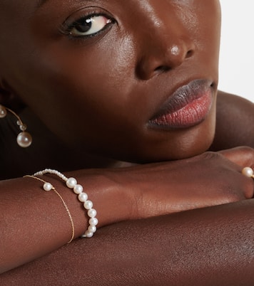 Pulsera Petite Peggy de oro de 14 ct y perlas | Sophie Bille Brahe