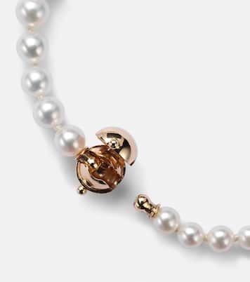 Pulsera Petite Peggy de oro de 14 ct y perlas | Sophie Bille Brahe