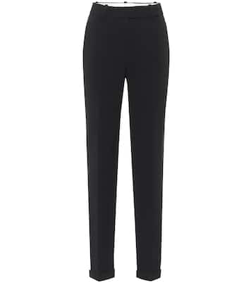Wool-blend slim pants | Victoria Beckham