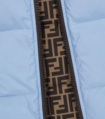 Wendbare Weste FF aus Shell | Fendi Kids