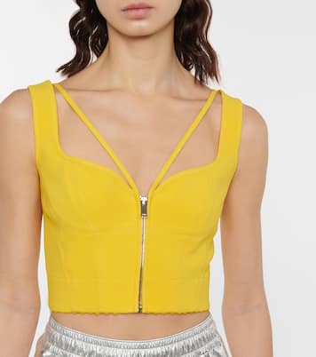 Scuba bustier top | Stella McCartney
