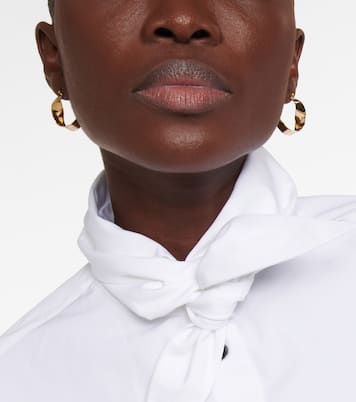 Twisted hoop earrings | Jil Sander