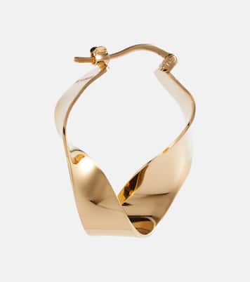 Twisted hoop earrings | Jil Sander