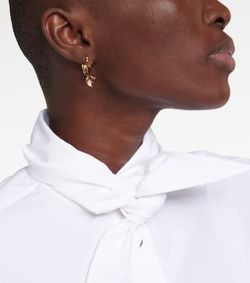 Twisted hoop earrings | Jil Sander
