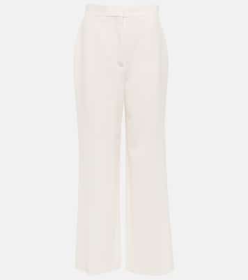 Pantaloni in misto lana a gamba larga | Stella McCartney